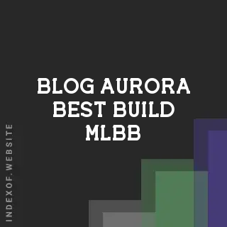 Aurora Best Build 2026: Master the Maiden of the Glacier in Mobile Legends | Logo - Indexof